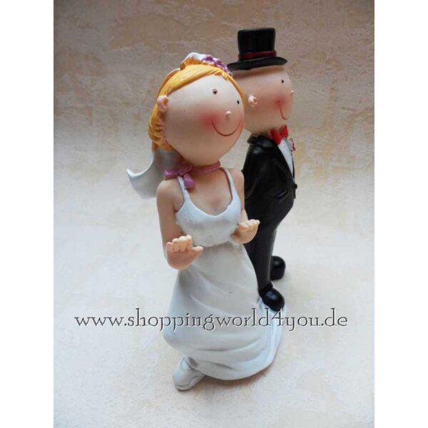 Hochzeit - Tortenfigur Brautpaar "Hoppala"