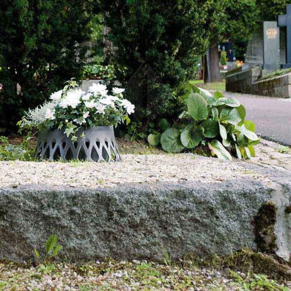 Grabschale, Pflanzschale mit Wasserspeicher in 2 Größen und 4 Farben