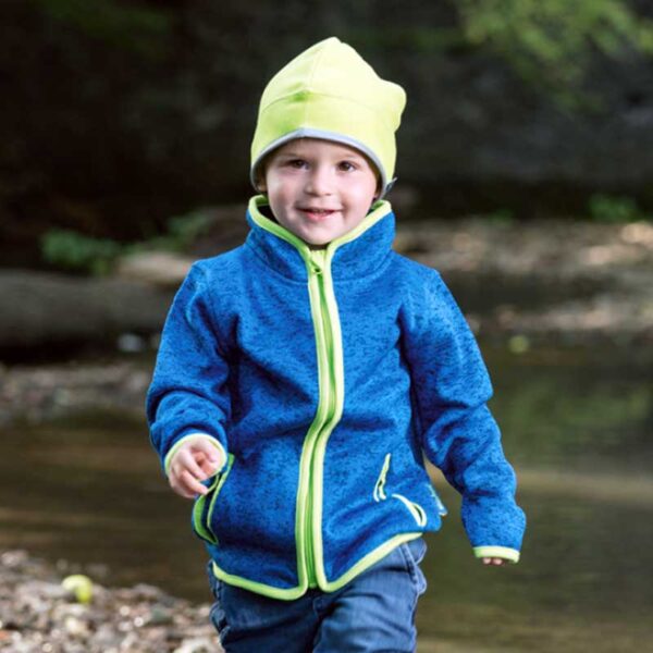 Atmungsaktive Strick-Fleecejacke von Playshoes, Gr. 74 - 152