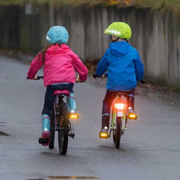 Regenschutz für Fahrradhelme in 4 Farben