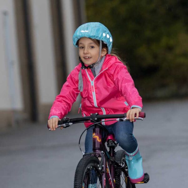 Regenschutz für Fahrradhelme in 4 Farben