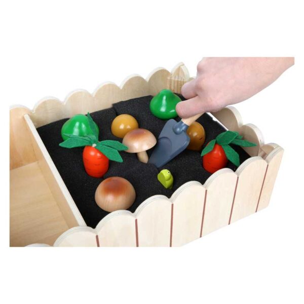 Spielset Garten aus Holz, 13 Teile