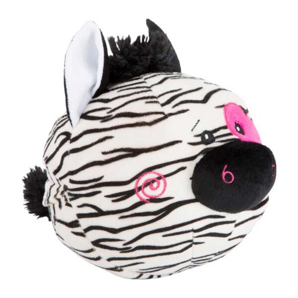 Krempel Ball, weicher Ball für Babys 2 in 1, Giraffe - Zebra