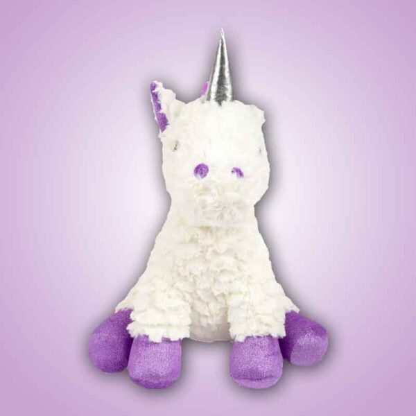 Kuscheltier Einhorn mit Glitzer, Altersempfehlung 0+