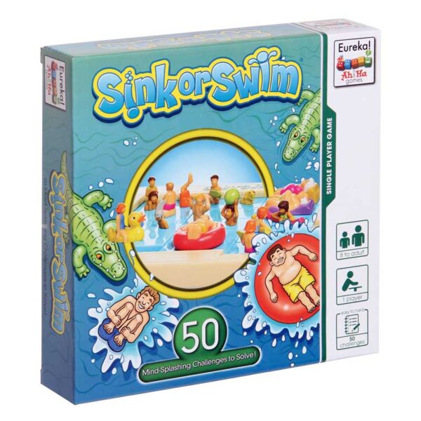 Sink or Swim! Verrücktes Denkspiel mit 50 Aufgaben