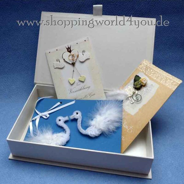 Memorybox zur Hochzeit "Two Hearts" für die schönsten Erinnerungsstücke