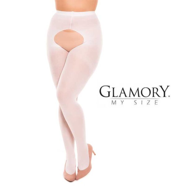 Glamory Ouvert-Strumpfhose, Gr. 40 - 62 in 3 Farben