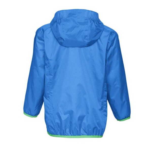 Kinder Regenjacke, faltbar, in 4 Farben, Gr. 86 - 176