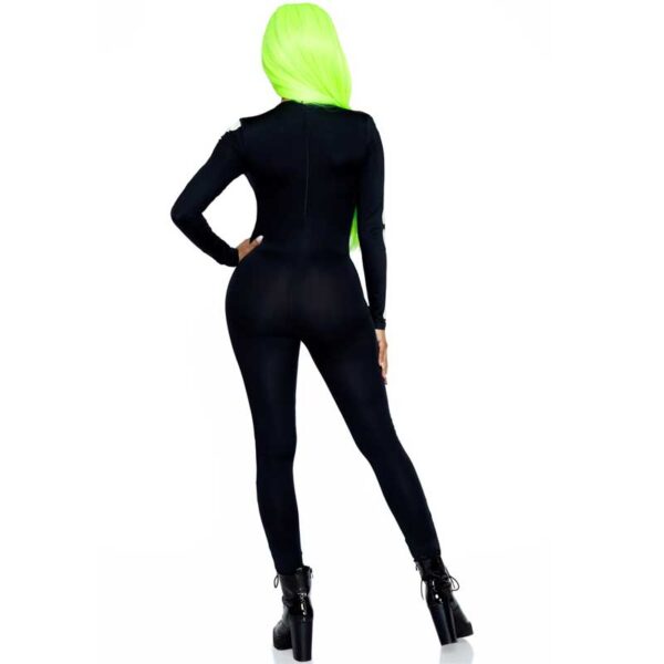 Leg Avenue Halloween Skelett Catsuit, leuchtet im Dunklen