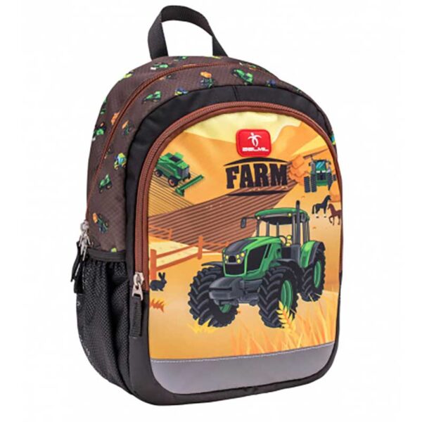 Belmil - Kiddy Plus Kindergarten Rucksack Farm