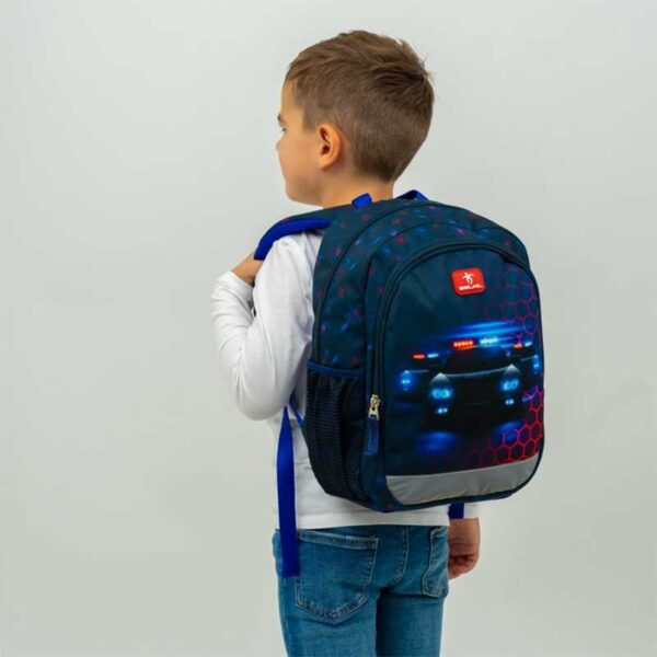 Belmil - Kiddy Plus Kindergarten Rucksack Police