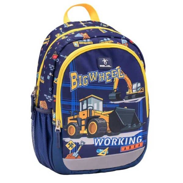 Belmil - Kiddy Plus Kindergarten Rucksack Big Wheel